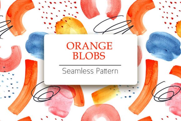Orange Blobs: How to Use This Playful Pattern Without Common Design Mistakes