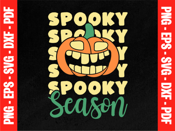 Spooky Season - Pumpkin SVG: A Versatile Design for Fall Crafts and Custom Creations
