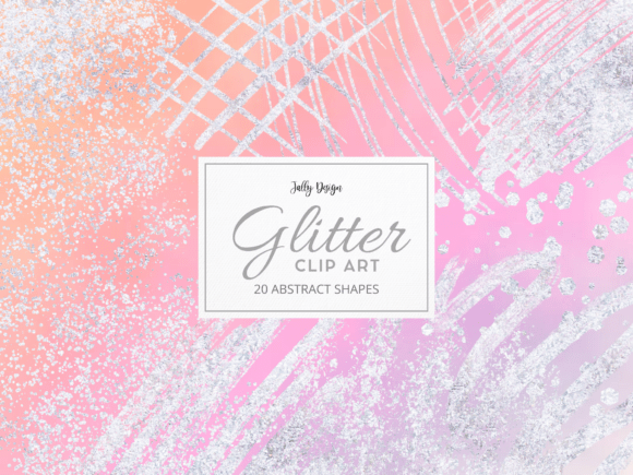 Unlock Creativity with White Opal Glitter Abstract Clip Art – Perfect for Scrapbooking, Invitations, and More